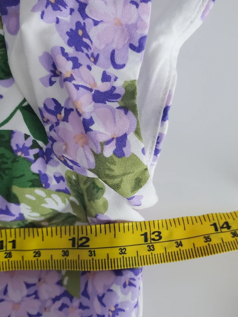 Gymboree Girls Lilac Poplin Tiered Dress Lovely Lavender Size 7 - Picture 12 of 14